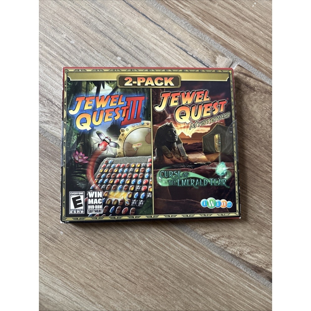 Jewel‎ Quest III/Jewel Quest Mysteries: Curse of the Emerald Tear. New